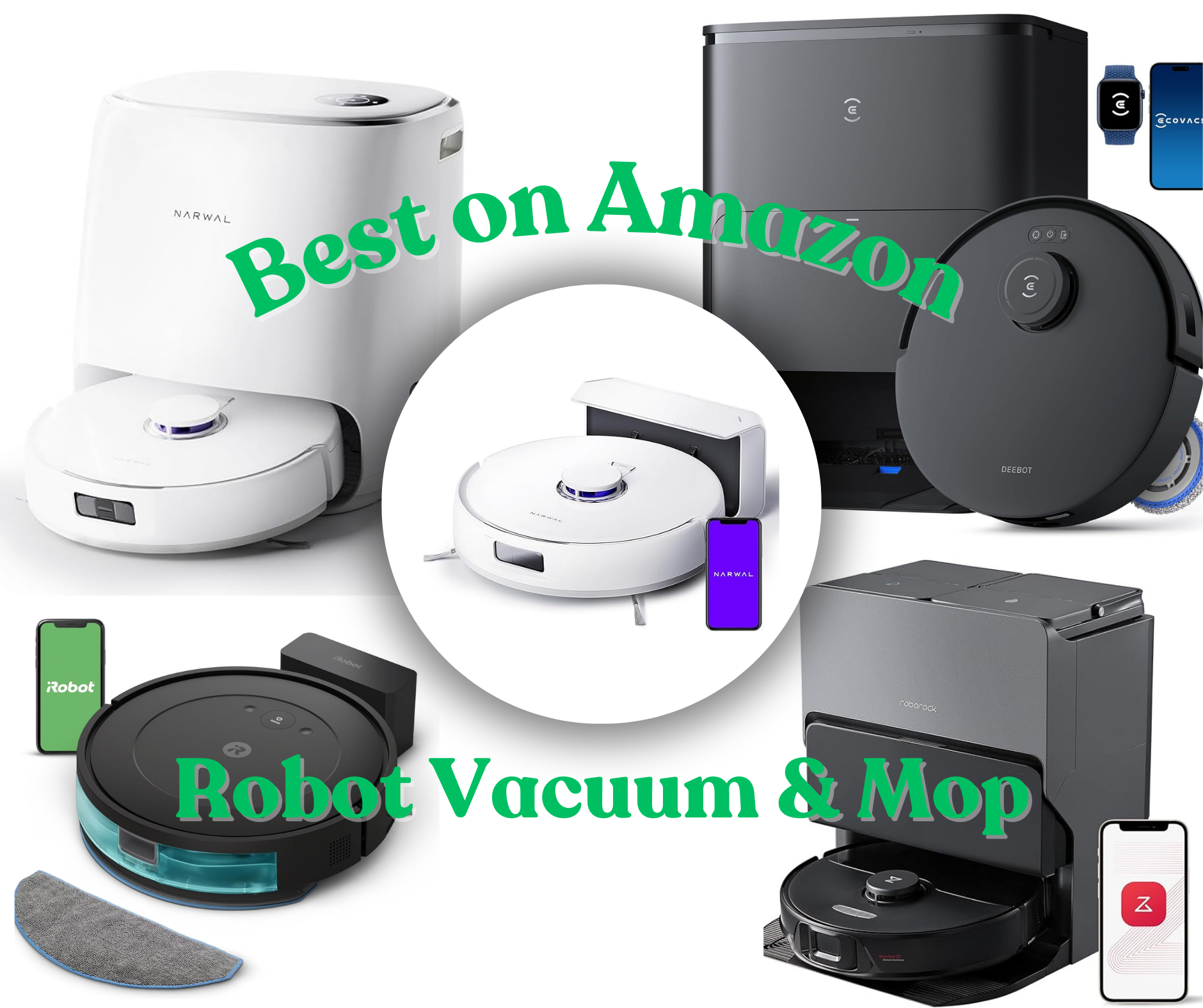 5 Best Robot Vaccum and Mop Combos 2024 Amazon Best Finds